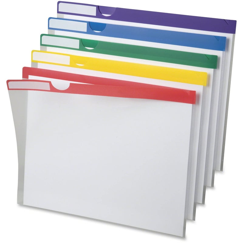 Pendaflex Poly Index Folders, 10 Pack, Letter, Assorted (50981EE) - Image 2